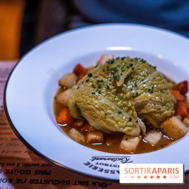 Domaine de la Corniche - offre escapade Tout Schuss - restaurant 20 du domaine - chou farci