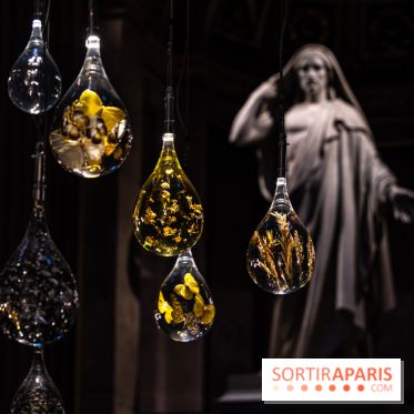 Larmes de Joie, l'installation monumentale de Benoît Dutour dans l'Eglise de la Madeleine 
