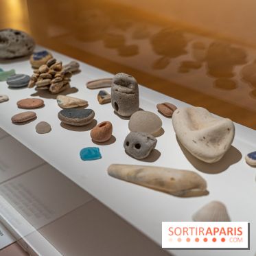 Picasso et la Préhistoire, les photos de l'exposition au Musée de l'Homme - pierres