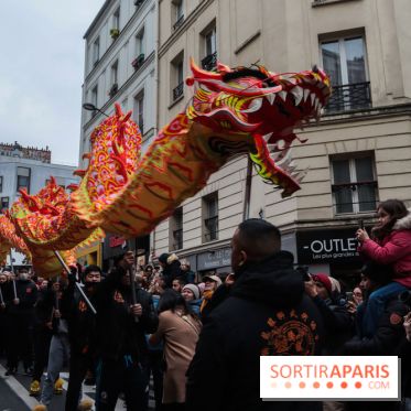 Défilé du Nouvel an Lunaire de Belleville 2023