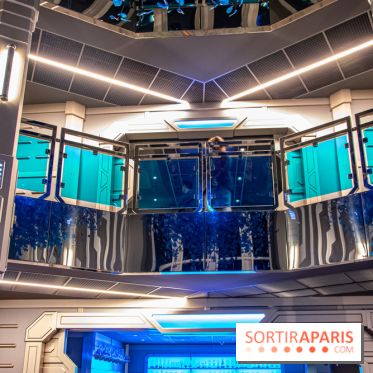 Futuroscope visuels hôtel Station Cosmos lobby