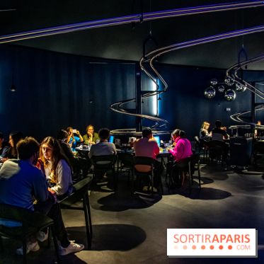 Futuroscope visuels restaurant Space Loop