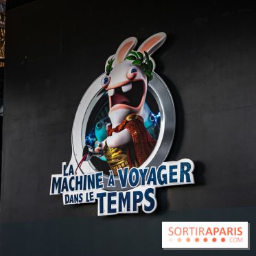 Futuroscope visuels Lapins Crétins La Machine à voyager dans le Temps