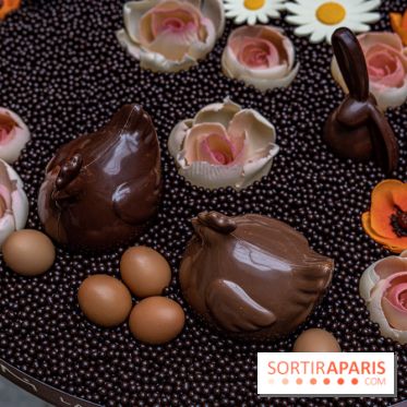 Chocolats de Pâques 2023 à la Maison du Chocolat - Fleurs de Pâques