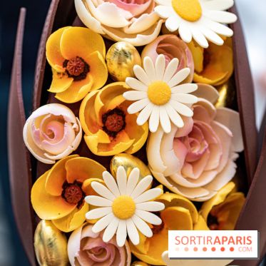 Chocolats de Pâques 2023 à la Maison du Chocolat - Fleurs de Pâques