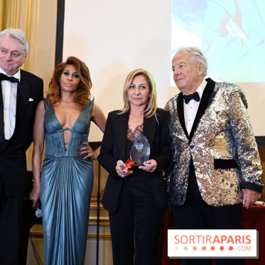 ©Rachid Bellak - Prince Joachim Louis Napoléon Bonapart, Mia Fry, Isabelle Bartoux co-fondatrice et dirigeante des galeries bartoux et Massimo Gargia (2)