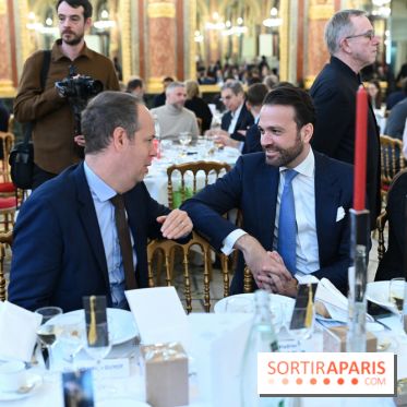 ©Rachid Bellak - Sébastien Guyot Directeur des Ventes Entreprises Agences d’Air France KLM et Nicolas de Gols DG Royal Monceau