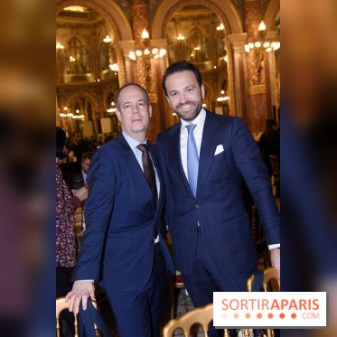 ©Rachid Bellak - Sébastien Guyot Directeur des Ventes Entreprises Agences d’Air France KLM et Nicolas de Gols DG Royal Monceau