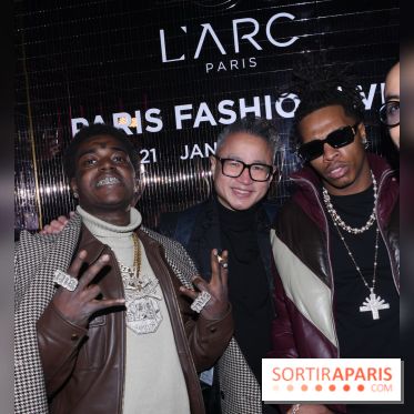 ©Rachid Bellak - Kodak Black, Felix Wu, patron de l'Arc et Lil Baby