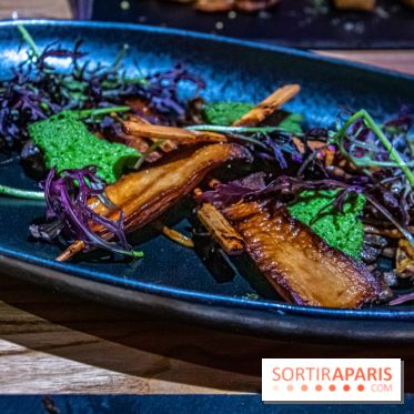 Restaurant Horizon Forbbiden West plat champignons