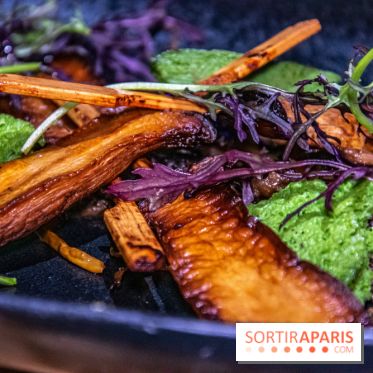 Restaurant Horizon Forbbiden West plat champignons