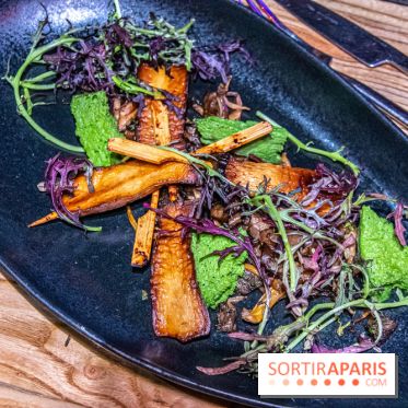 Restaurant Horizon Forbbiden West plat champignons