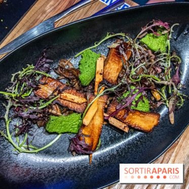 Restaurant Horizon Forbbiden West plat champignons