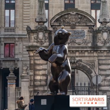 Exposition Fragiles colosses Boulevard Haussmann - photos - Michel Bassompierre