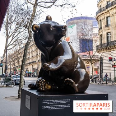 Exposition Fragiles colosses Boulevard Haussmann - photos - Michel Bassompierre