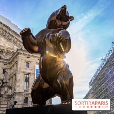 Exposition Fragiles colosses Boulevard Haussmann - photos - Michel Bassompierre