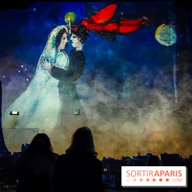 Chagall, Paris-New York, l'exposition immersive inédite de l'Atelier des Lumières - photos