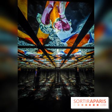 Chagall, Paris-New York, l'exposition immersive inédite de l'Atelier des Lumières - photos - IMG20230216094237