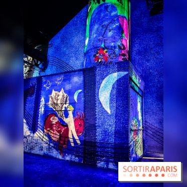 Chagall, Paris-New York, l'exposition immersive inédite de l'Atelier des Lumières - photos