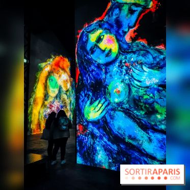 Chagall, Paris-New York, l'exposition immersive inédite de l'Atelier des Lumières - photos - IMG20230216100711