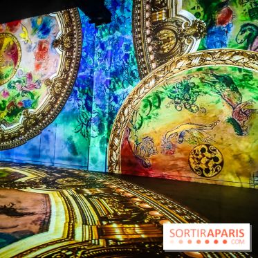 Chagall, Paris-New York, l'exposition immersive inédite de l'Atelier des Lumières - photos - IMG20230216095721