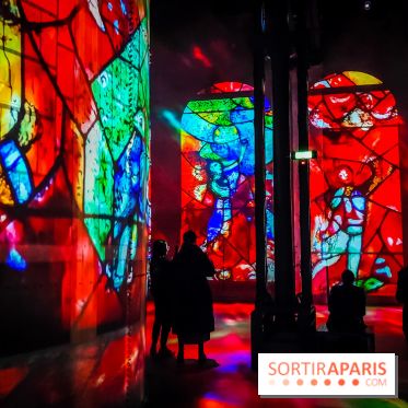 Chagall, Paris-New York, l'exposition immersive inédite de l'Atelier des Lumières - photos - IMG20230216100100