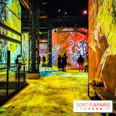 Chagall, Paris-New York, l'exposition immersive inédite de l'Atelier des Lumières - photos - IMG20230216095944