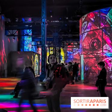 Chagall, Paris-New York, l'exposition immersive inédite de l'Atelier des Lumières - photos - IMG20230216100139