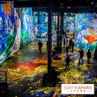 Chagall, Paris-New York, l'exposition immersive inédite de l'Atelier des Lumières - photos