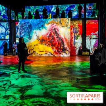 Chagall, Paris-New York, l'exposition immersive inédite de l'Atelier des Lumières - photos - IMG20230216100901