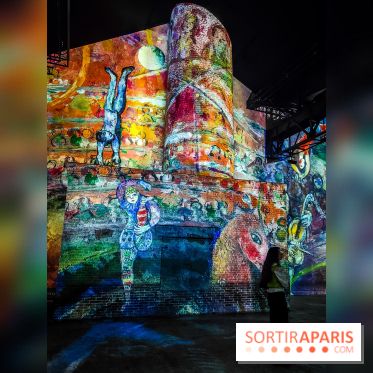 Chagall, Paris-New York, l'exposition immersive inédite de l'Atelier des Lumières - photos