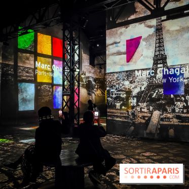 Chagall, Paris-New York, l'exposition immersive inédite de l'Atelier des Lumières - photos - IMG20230216093814