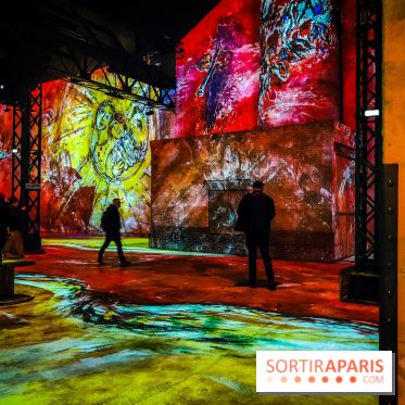 Chagall, Paris-New York, l'exposition immersive inédite de l'Atelier des Lumières - photos - IMG20230216095958