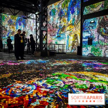 Chagall, Paris-New York, l'exposition immersive inédite de l'Atelier des Lumières - photos
