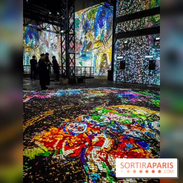 Chagall, Paris-New York, l'exposition immersive inédite de l'Atelier des Lumières - photos - IMG20230216100512