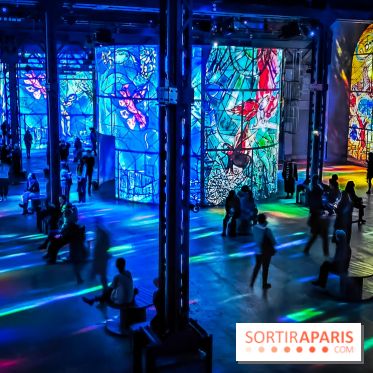 Chagall, Paris-New York, l'exposition immersive inédite de l'Atelier des Lumières - photos - IMG20230216100232