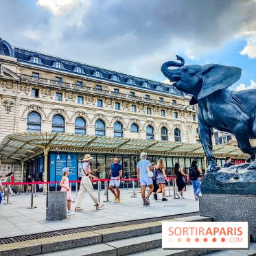 Musée d'Orsay, collection permanente  - Statue extérieur parvis musée