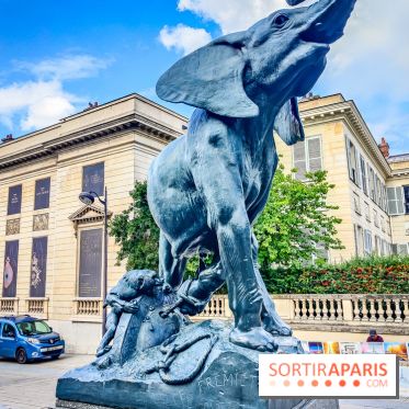 Musée d'Orsay, collection permanente  - Statue extérieur parvis musée