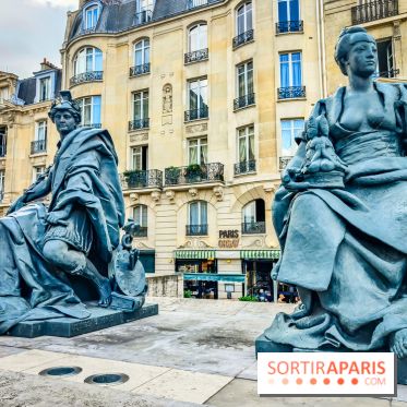 Musée d'Orsay, collection permanente  - Statue extérieur parvis musée