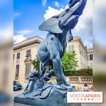 Musée d'Orsay, collection permanente  - Statue extérieur parvis musée