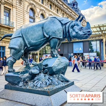 Musée d'Orsay, collection permanente  - Statue extérieur parvis musée