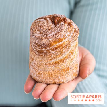 Bara boulangerie - pâtisserie à Paris -  cruffin caramel