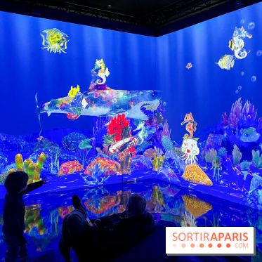 Comme Un Poisson Dans L'Eau - L'installation immersive de TeamLab au Bon Marché - image00005