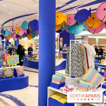 Comme Un Poisson Dans L'Eau - L'installation immersive de TeamLab au Bon Marché