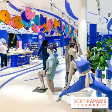 Comme Un Poisson Dans L'Eau - L'installation immersive de TeamLab au Bon Marché