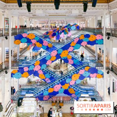 Comme Un Poisson Dans L'Eau - L'installation immersive de TeamLab au Bon Marché