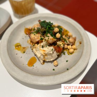 Kubri - Houmous et poulpe