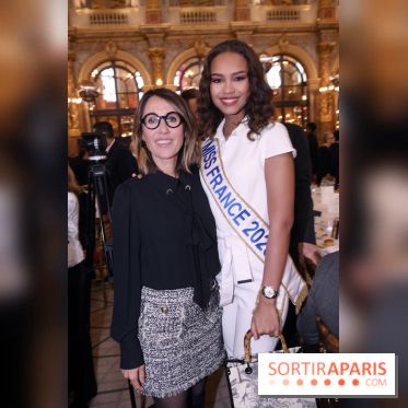 © Rachid Bellak - Alexia Laroche Joubert et Indira Ampiot Miss France 2023