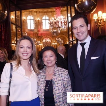 © Rachid Bellak - Vicky Bogaert, Jeanne d'Hautessere maire du 8 eme et Vincent Belliard DG du Crillon