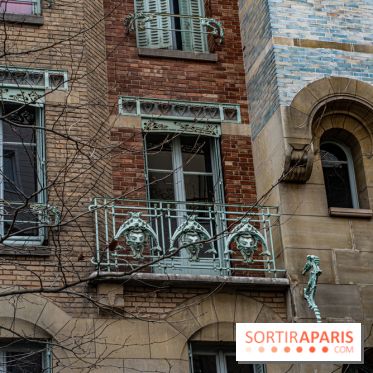 Le Castel Béranger par Hector Guimard - immeuble Art Nouveau de Paris -  A7C5032